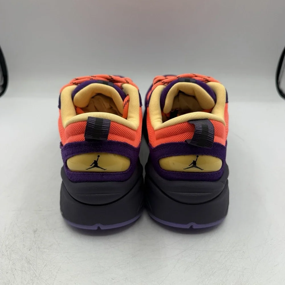 Nike Jordan Trunner‎ O/S SP Shoes Mens Sz 11.5 Bright Mango/Eggplant IQ5649-800
